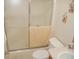 Clean bathroom with a shower/tub combo at 3243 Mansfield St, The Villages, FL 32162