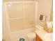 Bathroom with shower and toilet at 3243 Mansfield St, The Villages, FL 32162