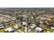 Property location shown with waterway access in a residential community at 34205 Island Dr, Leesburg, FL 34788