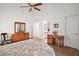 Main bedroom with ensuite bathroom and plenty of closet space at 5505 Tangelo St, Leesburg, FL 34748