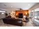 Spacious living room with hardwood floors and a large window at 871 Cr 548, Bushnell, FL 33513