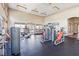 A well-equipped gym offers a variety of exercise machines and weights at 12306 Ne 48Th Way, Oxford, FL 34484