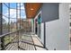 Screened balcony overlooks a lush green yard at 1535 Sunset Cir, Mount Dora, FL 32757