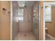 Large walk-in shower with glass enclosure at 1535 Sunset Cir, Mount Dora, FL 32757