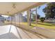 Screened porch with view of the golf course at 17030 Se 79Th Clearview Ave, The Villages, FL 32162