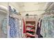 Large walk-in closet with shelves and rods at 2298 Caledonian St, Clermont, FL 34711