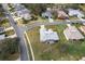 Single-story house with a screened lanai, neighborhood view at 27302 Orchid Glade St, Leesburg, FL 34748