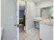 Bathroom with toilet and access to bedroom and shower at 312 Brigadoon Cir # 312, Leesburg, FL 34788