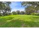 Expansive grassy backyard with mature trees at 4077 Greystone Dr, Clermont, FL 34711