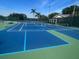 Well-maintained pickleball courts at 4077 Greystone Dr, Clermont, FL 34711