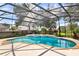 Inviting screened pool with spa and ample deck space at 4077 Greystone Dr, Clermont, FL 34711