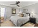 Large bedroom with ceiling fan and ample closet space at 5448 Via Appia Way, Sanford, FL 32771