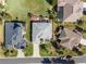 Bird's-eye view of neighborhood homes at 5502 Bounty Cir, Tavares, FL 32778