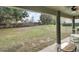 Large backyard with patio and fenced area at 9320 County Road 125B, Wildwood, FL 34785