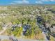 Aerial view showing a single Gathering home's lot size and placement on the street at 1101 Lantana Dr, Eustis, FL 32726