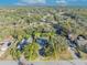 Aerial view highlighting a single Gathering home's location and lot size at 1101 Lantana Dr, Eustis, FL 32726