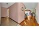 Tile flooring hallway leading to living room and kitchen at 1101 Lantana Dr, Eustis, FL 32726