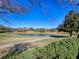 Scenic view of a peaceful pond and golf course at 16841 Se 84Th Colerain Cir, The Villages, FL 32162