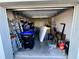 Attached garage with ample storage space at 16929 Tesla Aly, Winter Garden, FL 34787