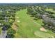 Aerial view of a golf course community at 3570 Rollingbrook St, Clermont, FL 34711