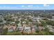 Aerial view showing the house's location, backyard pool, and surrounding neighborhood at 5938 Marlberry Dr, Orlando, FL 32819