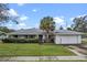 Single story home with a green lawn and palm tree at 5938 Marlberry Dr, Orlando, FL 32819