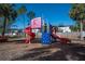 playground with slides and climbing wall at 702 Skyridge Rd, Clermont, FL 34711