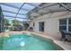 Inviting screened pool area, perfect for relaxation and entertainment at 702 Skyridge Rd, Clermont, FL 34711