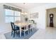 Dining room with light-colored table and chairs at 9397 Se 124Th Pl, Summerfield, FL 34491