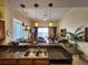 Kitchen with granite countertops and stainless steel appliances at 13415 Blue Heron Beach Dr # 1501, Orlando, FL 32821