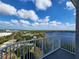 Balcony with scenic lake and city views at 13415 Blue Heron Beach Dr # 1501, Orlando, FL 32821