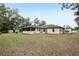 Home exterior view, spacious backyard at 15831 Se 89Th Ter, Summerfield, FL 34491