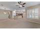 Open concept kitchen and dining area with breakfast bar at 16904 Se 110Th Court Rd, Summerfield, FL 34491