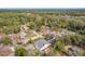 Aerial view of neighborhood homes and trees at 1805 Jefferson Dr, Mount Dora, FL 32757