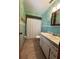 Bathroom with shower/tub combo and vanity at 2620 Janet St, Kissimmee, FL 34741