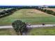 Aerial view of a driving range at a golf course at 26715 Manassas Dr, Leesburg, FL 34748