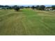 Aerial view of a golf course green at 26715 Manassas Dr, Leesburg, FL 34748