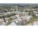 Aerial view of a residential neighborhood at 26912 Tanner St, Leesburg, FL 34748