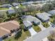 Aerial view showing house location and neighborhood at 26912 Tanner St, Leesburg, FL 34748