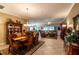 Elegant dining room with hardwood floors and access to the living area at 3257 Triton Ct, The Villages, FL 32163