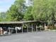 Covered boat storage area with multiple slips available at 3310 Manatee Rd, Tavares, FL 32778