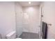 Bathroom with a large, glass-enclosed shower at 3493 Edwards Road, Lady Lake, FL 32159