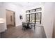 Bright dining area with window seating overlooking the backyard at 3493 Edwards Road, Lady Lake, FL 32159