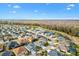 Aerial view of house and surrounding community at 5676 Patterson Loop, The Villages, FL 32163