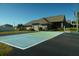 Enjoy a friendly game on this well-maintained pickleball court at 586 Juniper Way, Tavares, FL 32778