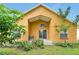 Private backyard patio with lush landscaping at 7872 Niagara Falls Ct, Orlando, FL 32825