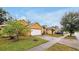 Residential street with well-maintained houses and landscaping at 7872 Niagara Falls Ct, Orlando, FL 32825