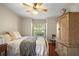 Cozy bedroom featuring a double bed and ample closet space at 791 Princeton Dr, Clermont, FL 34711