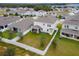 Aerial view showcasing house and backyard at 848 Carmillion Ct, Groveland, FL 34736