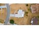 Bird's eye view of a single Gathering home and its lot at 10476 Se 178Th St, Summerfield, FL 34491